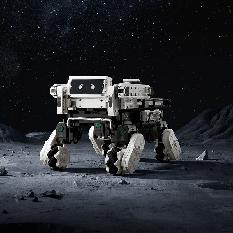 [With Motor] YHD D-307A Wandering Earth 2: Benben multi-functional all-terrain intelligent transportation platform Movie & Game