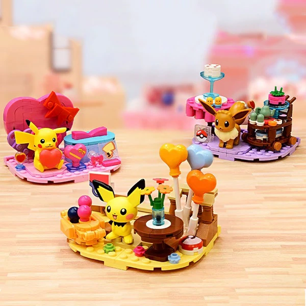 [Deal] Keeppley Pokemon Home Beach Party Theme Movie & Game