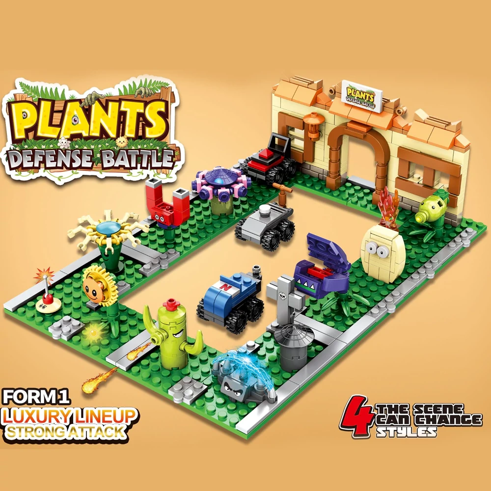 818 Plants Defense Battle Game