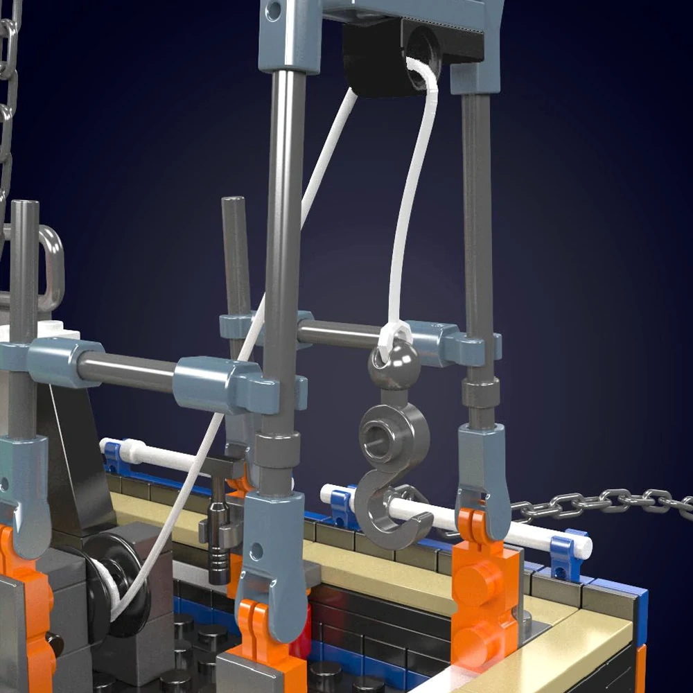 MouldKing 10185 Fiching Boat Technic