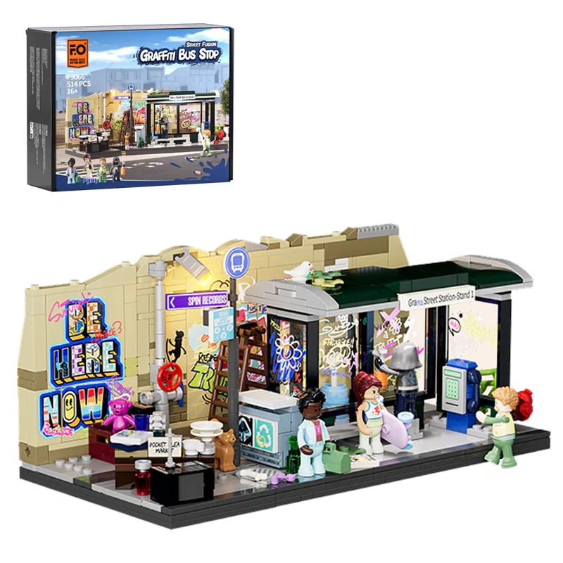 [Deal] FunWhole F9066 Graffiti Bus Station Modular Buildings