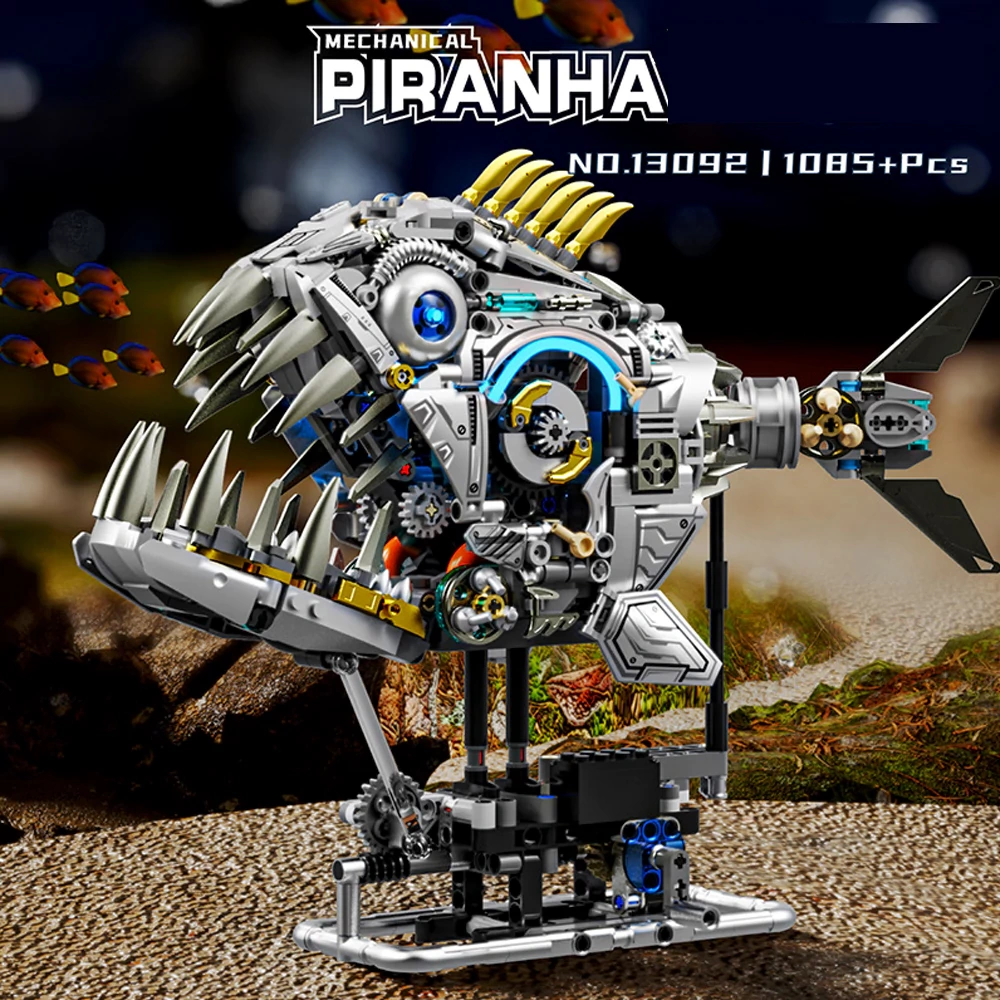 MJI 13092 Mechanical Piranha Creator Expert
