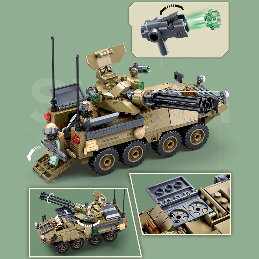 Sluban Military Vehicles Series Military