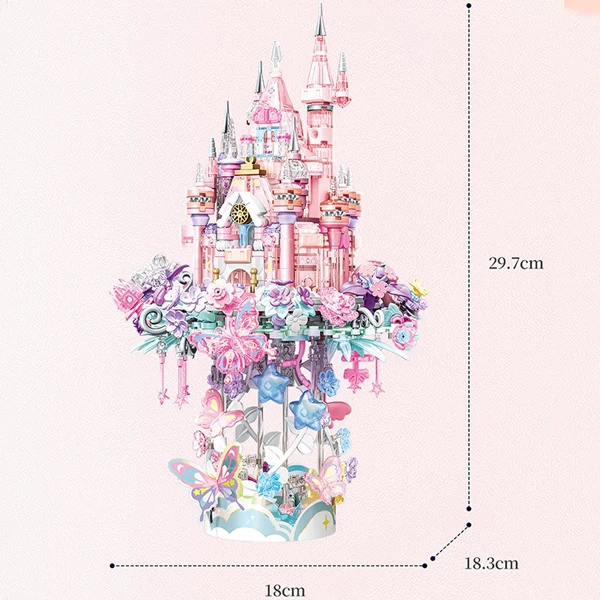 SEMBO 611105 Flower Castle Modular Buildings