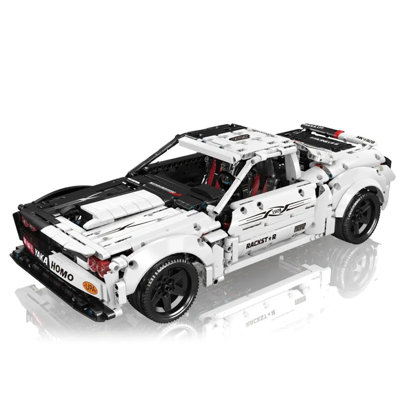 With Motor]Mould King 13128 Dodge Hellcat Technic