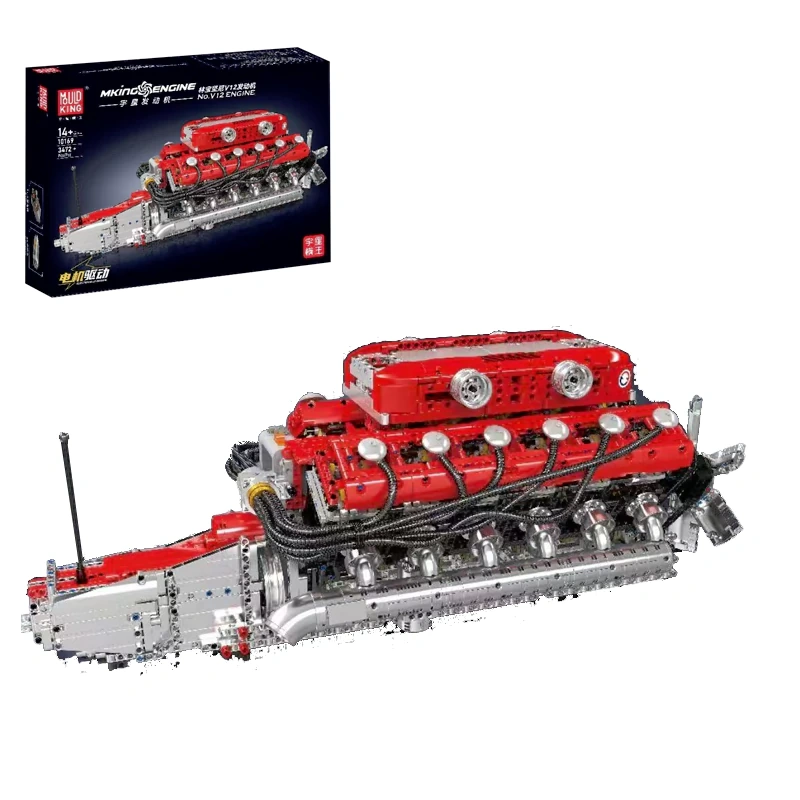 MouldKing 10169 V12 ENGINE Technic