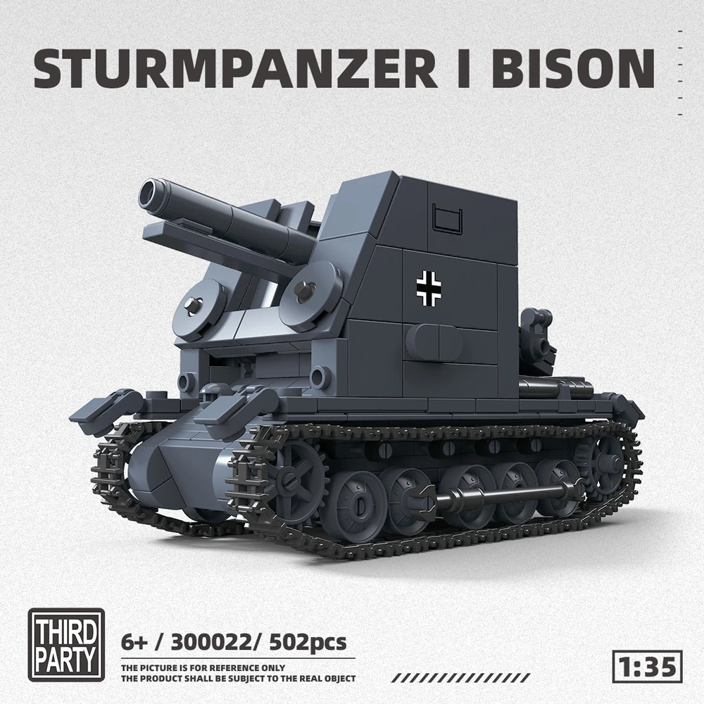 ThirdParty 300022 Sturmpanzer I Bison Tank Military
