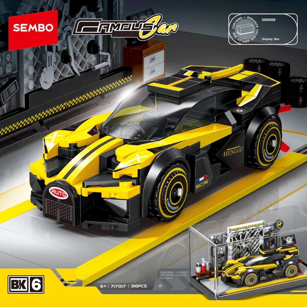 SEMBO Famous Cars Technic