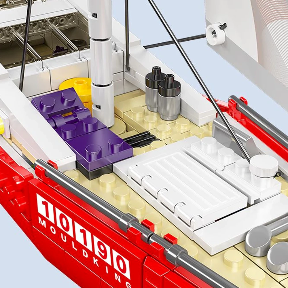 MouldKing 10190 Modern Sailboat Technic