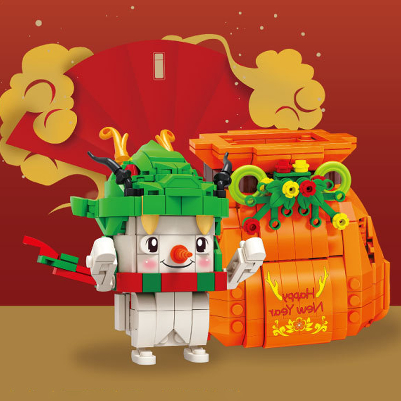 Kaido KD99011 Little Dragon Snowman Lucky Bag Christmas Creator