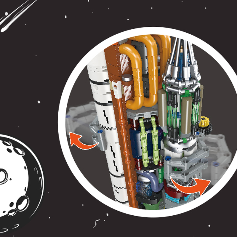 JIESTAR JJ9030 Carrier Rocket：Space Launch System Technic