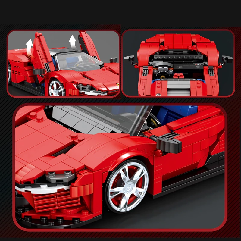 Reobrix 11026 1:16 Ferrari Daytona SP3 Car Technic