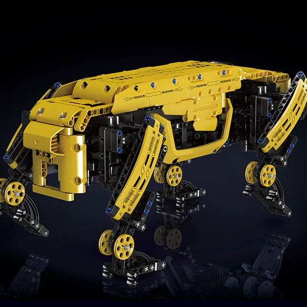 [With Motor] MouldKing 15075S Power Mechanical Dog Technic