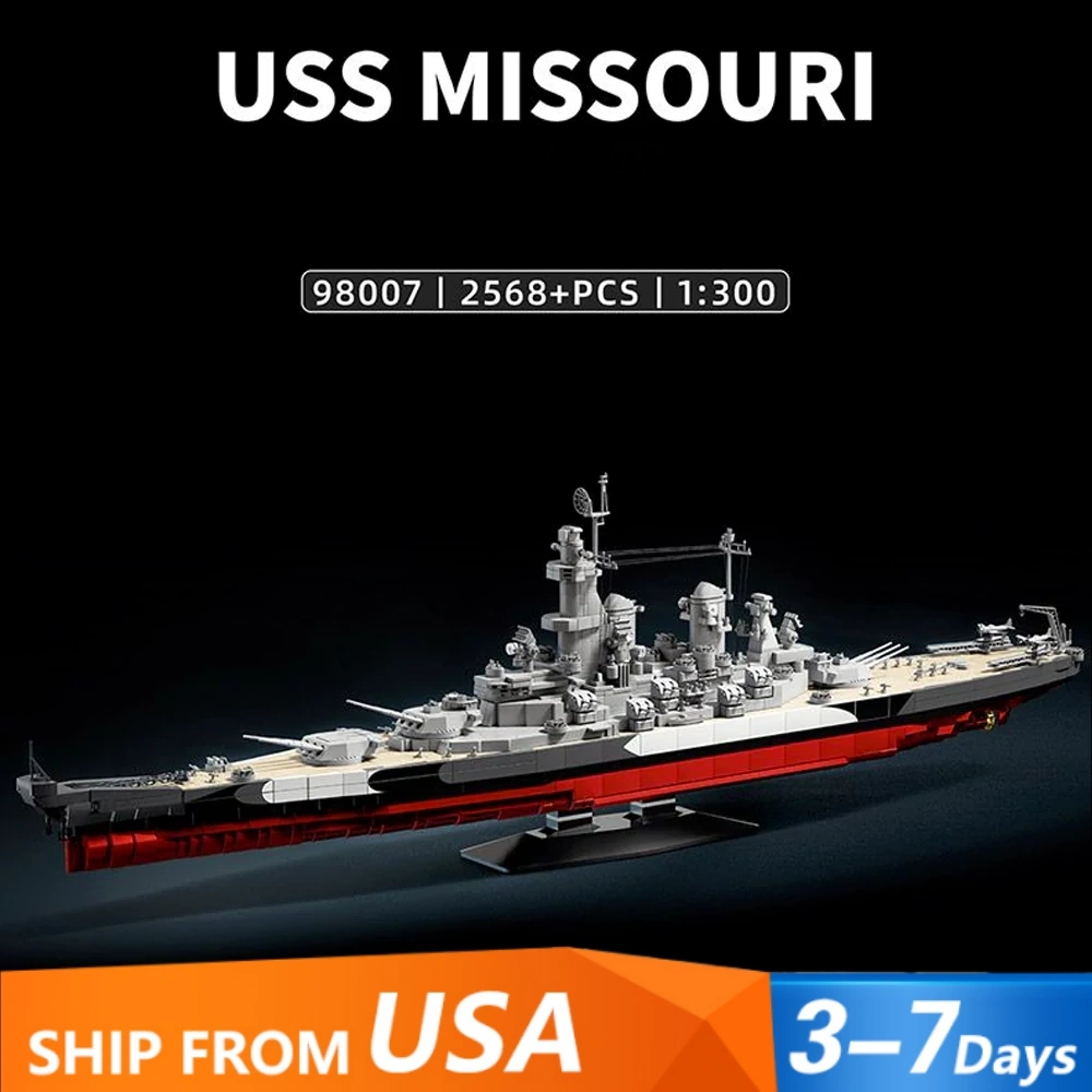 [Pre-sale] 12GO 98007 USS MISSOURI Military US Warehouse Express