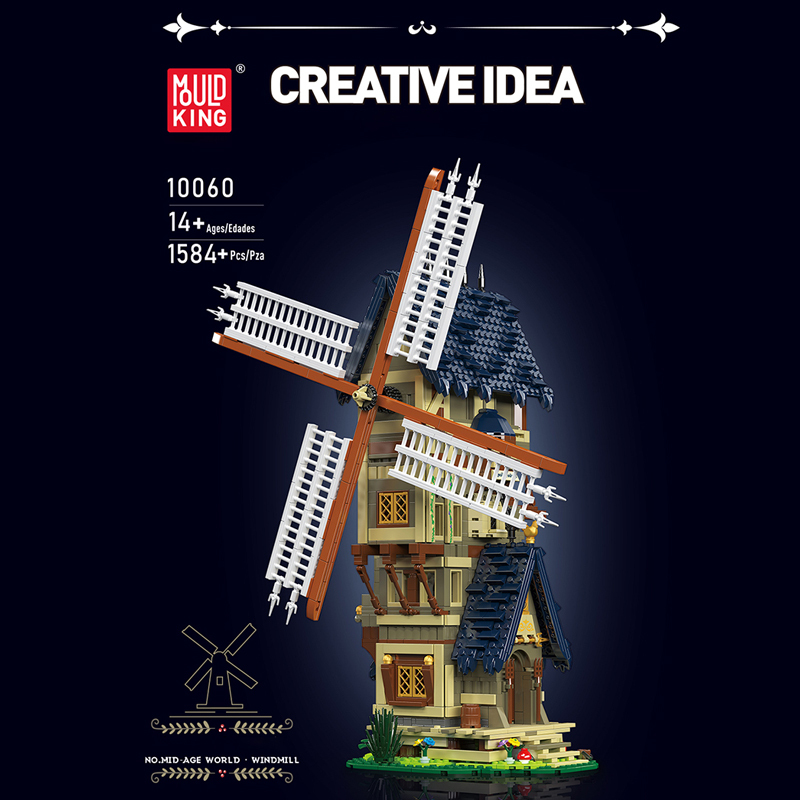 Mould King 10060 Medieval Windmill Creator