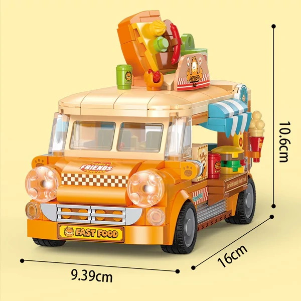 Femibox S44052 Garfield Family Mobile Food Cart Movie