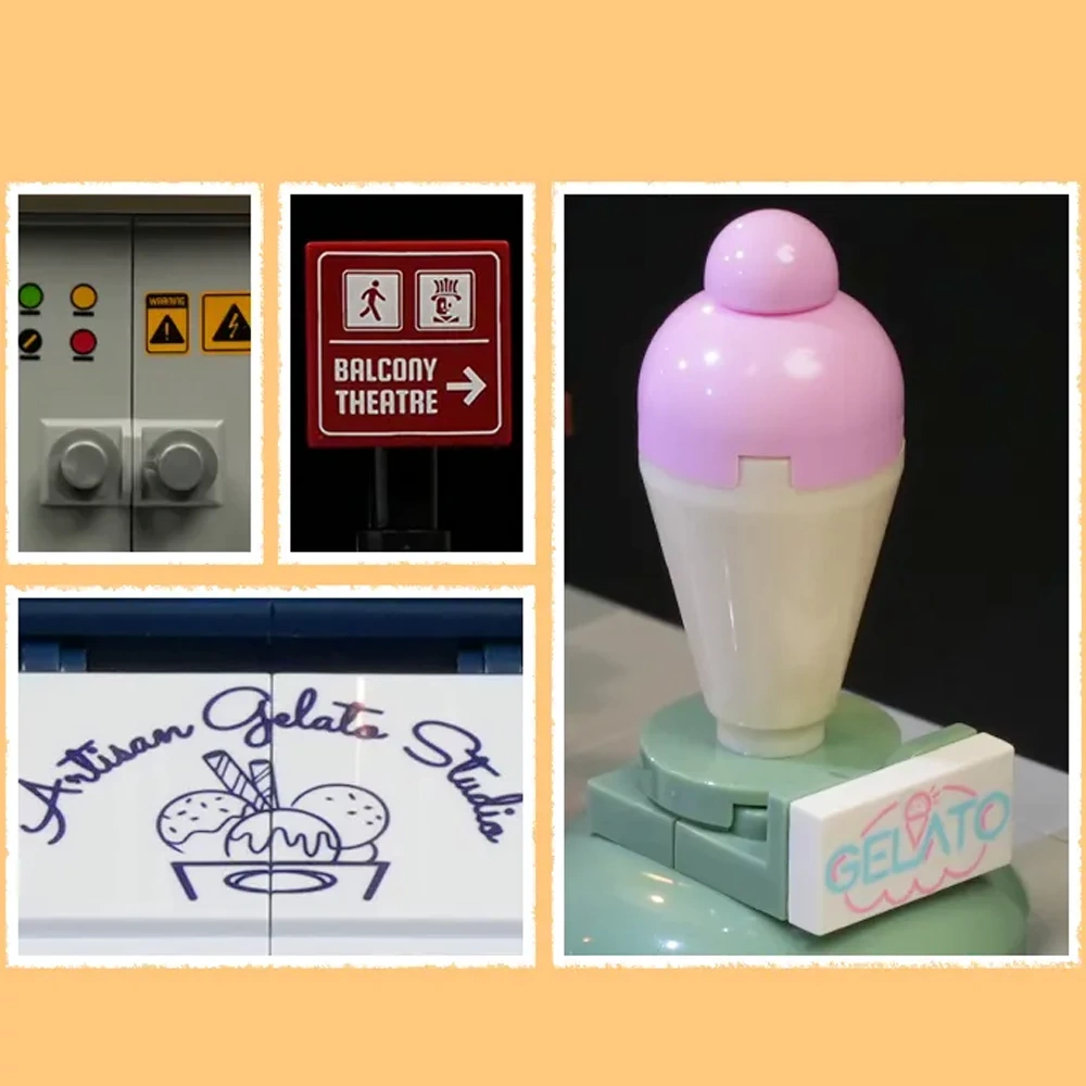 Funwhole F9078 Gelato Store Modular Buildings