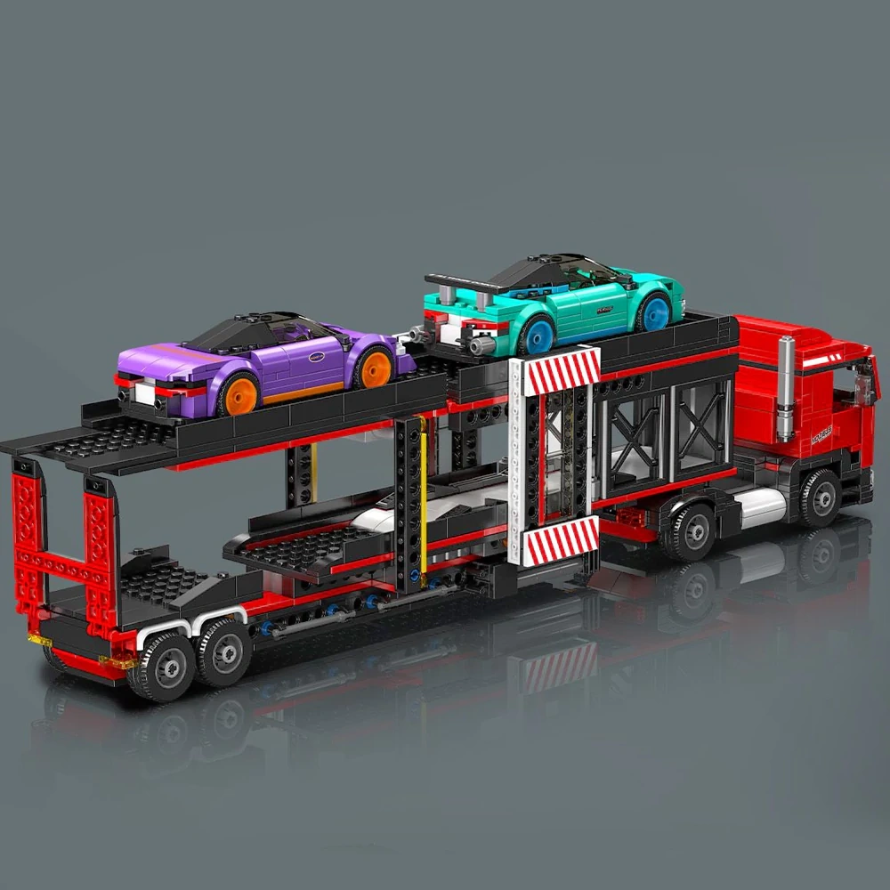 MouldKing 24078 Sports Car Transporter Technic