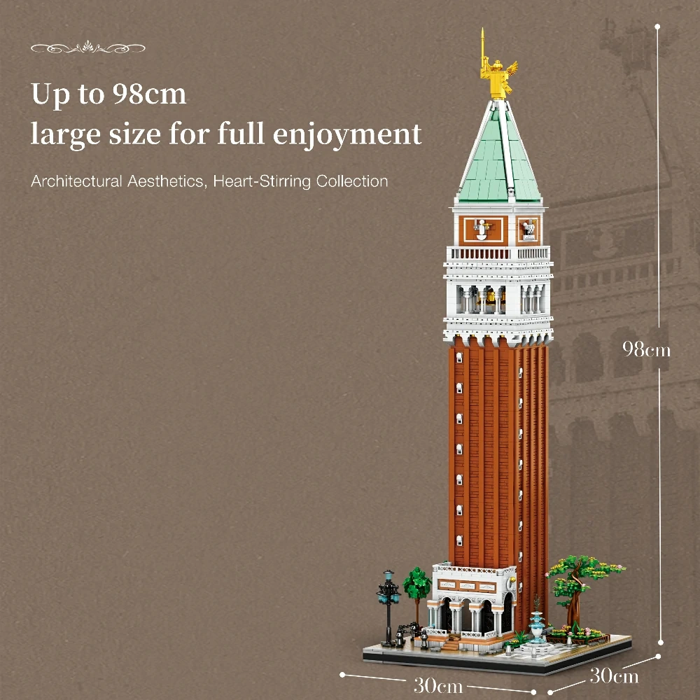 Reobrix 55013 CAMPANILE DI SAN MARCO Modular Buildings
