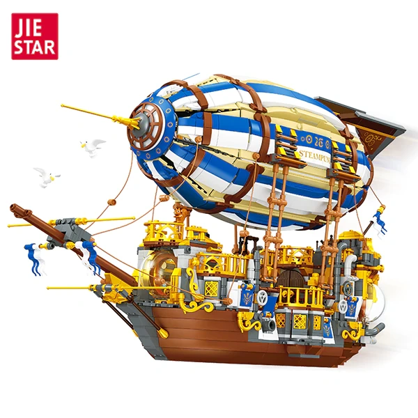 Jiestar JJ9126 Steampunk Airship Technic