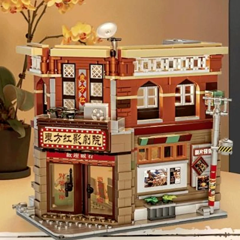 [Mini Micro Bricks] ZHEGAO Retro Street View Series Modular Buildings