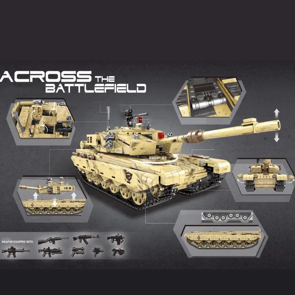 XINGBAO XB-06021 Across The Battlefield 99 Tank Military