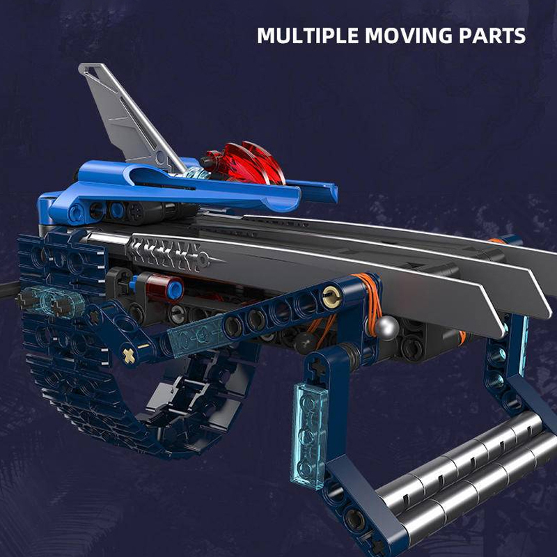 JIESTAR 58013 Ice-Wolf CLAW Technic Building Blocks 217±pcs Bricks Toys Model From China