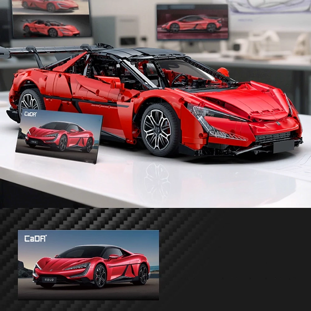 [Free Shipping] CaDA C64011 YANGWANG Ultimate 9 Car 1:8 Technic