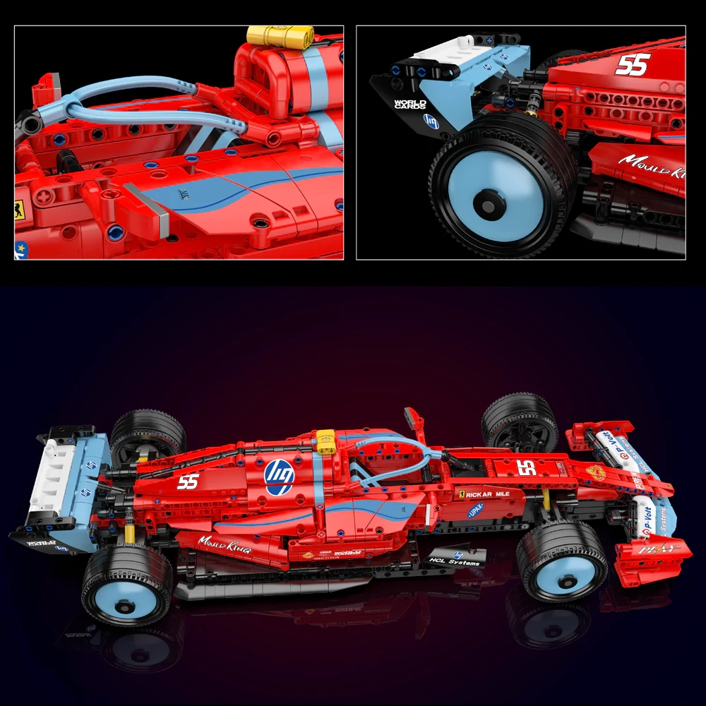 MouldKing 13209 FE SF-24 Racing Car Technic