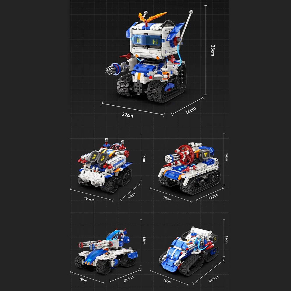 Eikee PL010 5IN1 Programmed Robot Technic
