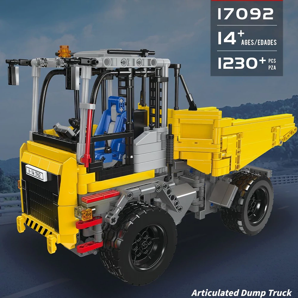 MouldKing 17092 Articulated Dump Truck Technic