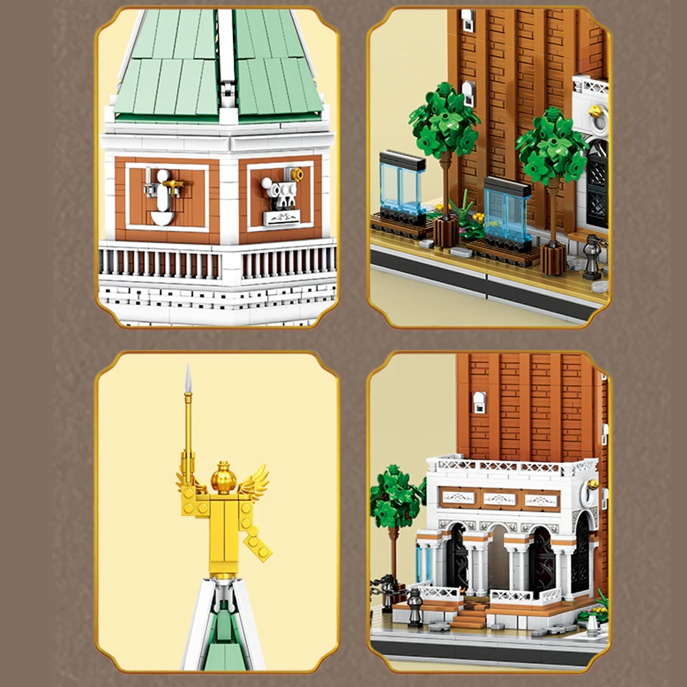 [Pre-sale] Reobrix 55013 CAMPANILE DI SAN MARCO Modular Buildings
