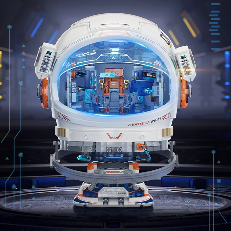 Wekki 506511 Novastella Capsule Astronaut Helmet Creator Expert