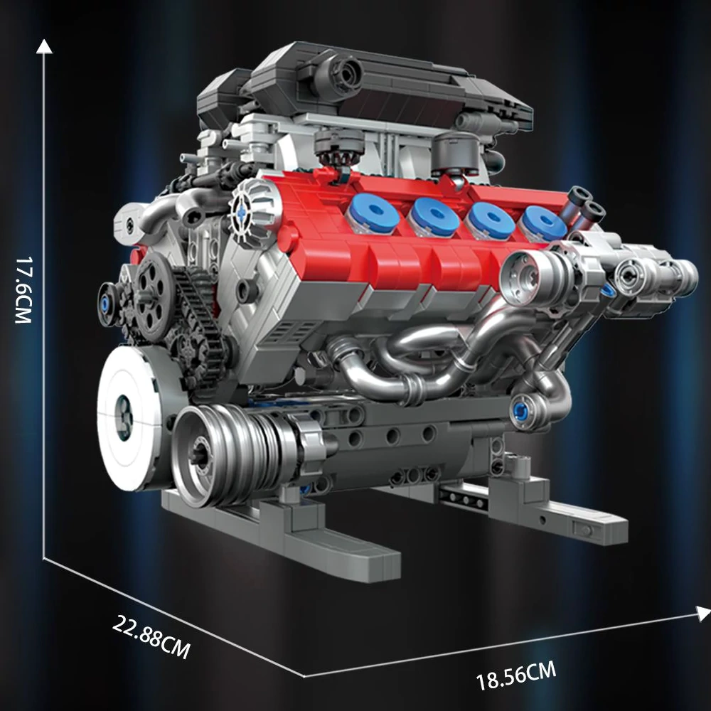 FreeTribe 36302 Ferrari SF90 Engine Technic