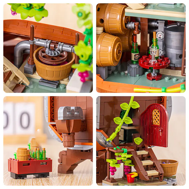 【Mini Micro Bricks】LOZ 2206 Animal Craft Building Blocks 1022±pcs Bricks Model From China