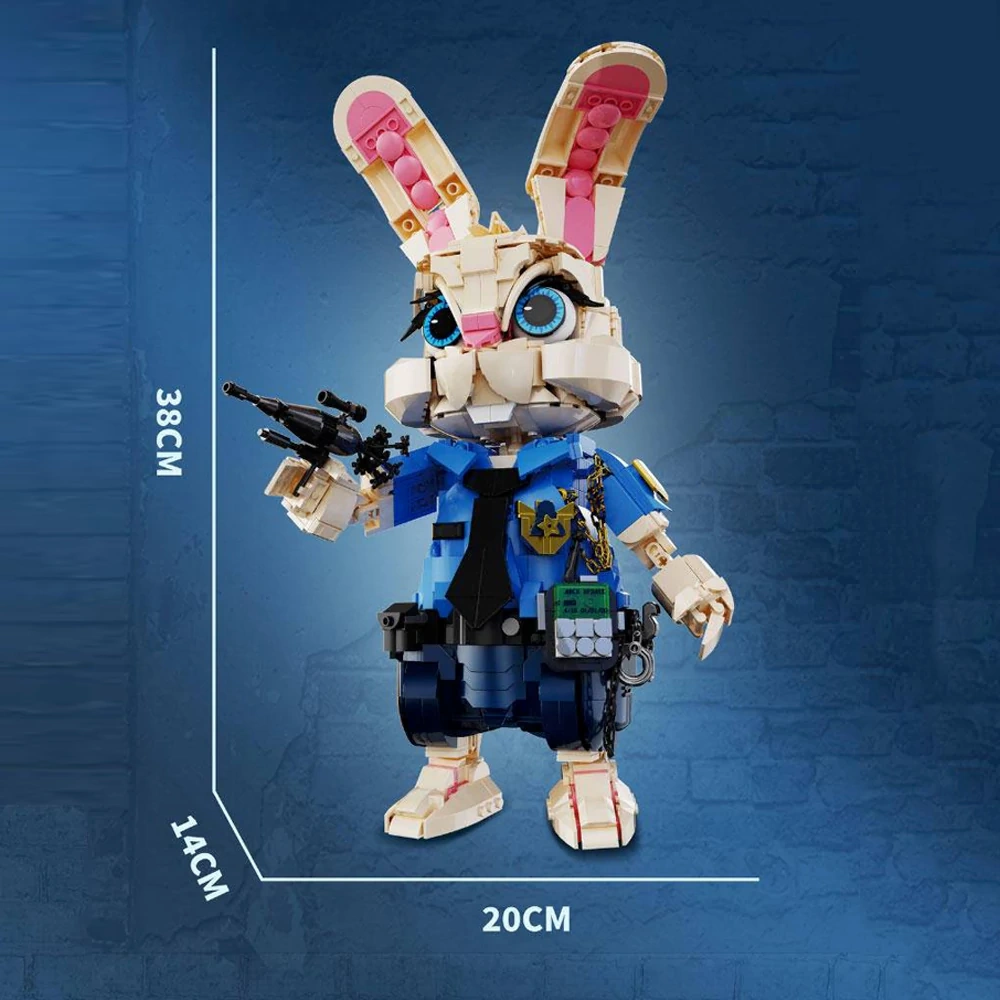 [Pre-sale] DK 7064 Officer Rabbit Movie
