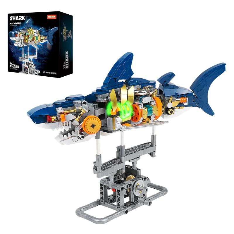 LEGO MOC WGC 66040 Mechanical Shark Creator Expert