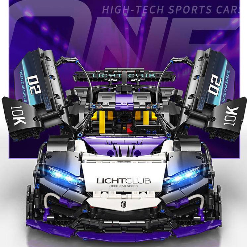 MOYU 88020 Technic 1:10 Benz AMG ONE Sports Car Super Car Building Blocks 2244±pcs Bricks from China.