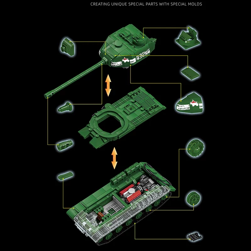 12GO 97006 IS-2 HEAVY TANK Military