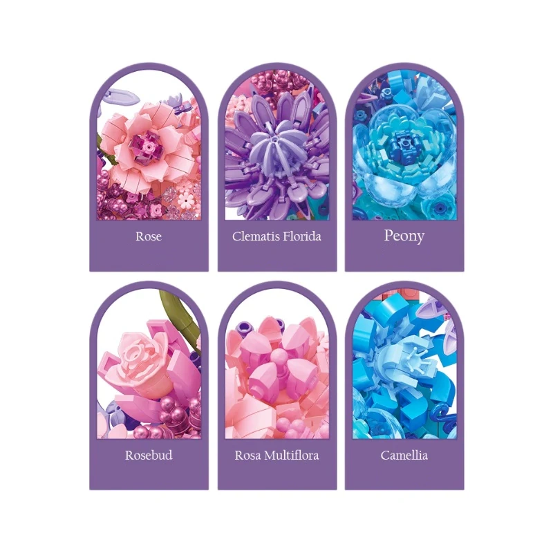 JIESTAR JJ9163 Moon Flower Creator Expert