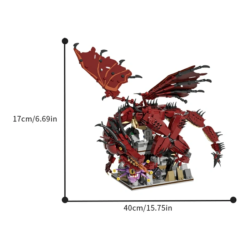 Xbert 66122 DANGERS DRAGONS Monster Dinosaur