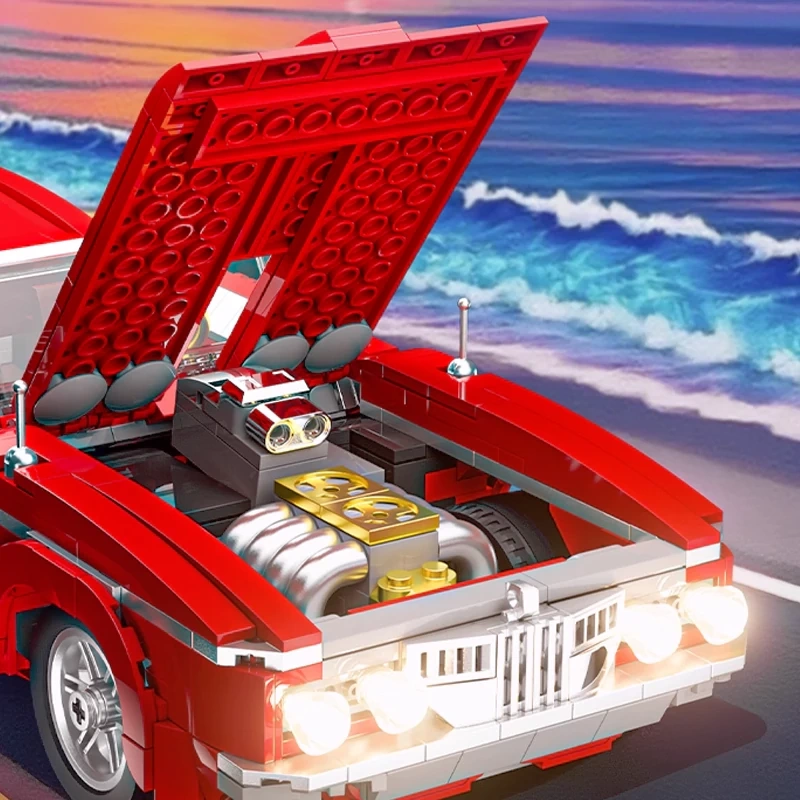 FunWhole L9093 Collectible LowRider - Big Red Technic