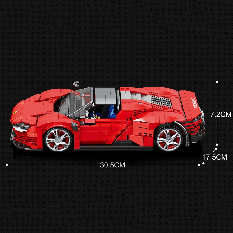 Reobrix 11026 1:16 Ferrari Daytona SP3 Car Technic
