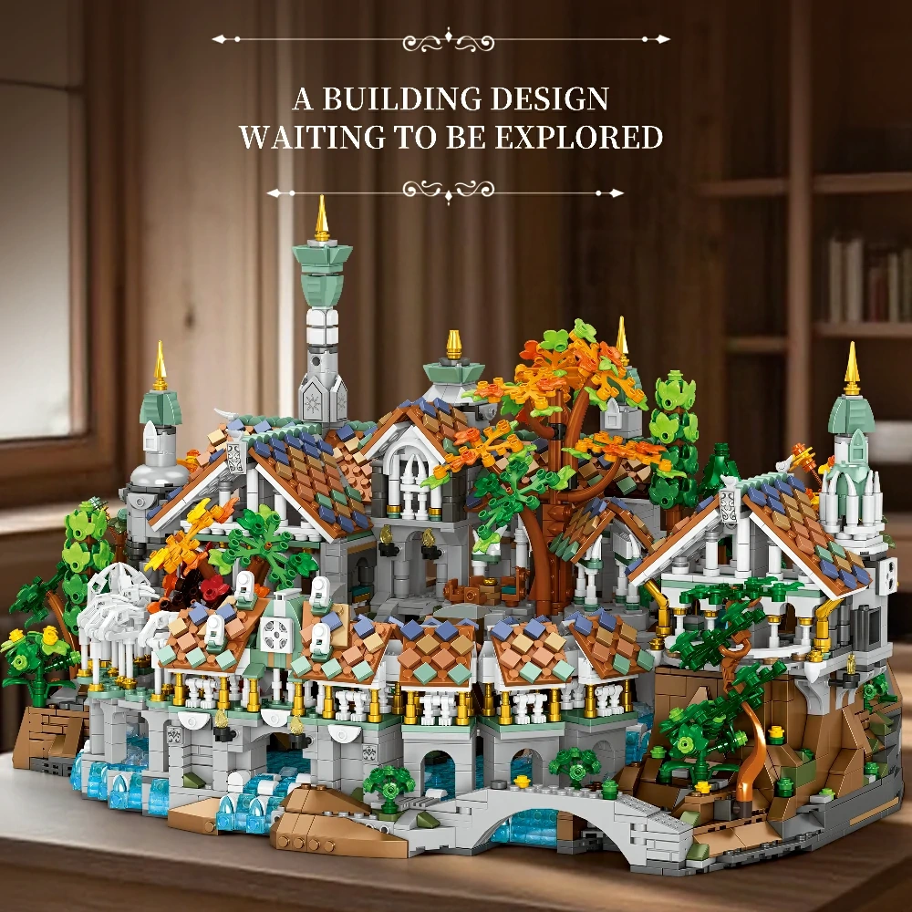 Reobrix 55015 Duskvale Sanctum The Lord of the Rings Modular Buildings