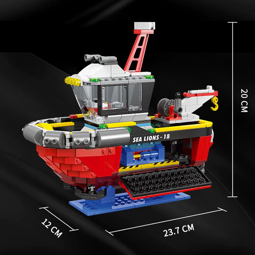 XINGBAO XB-18011 Port TUG Technic Set
