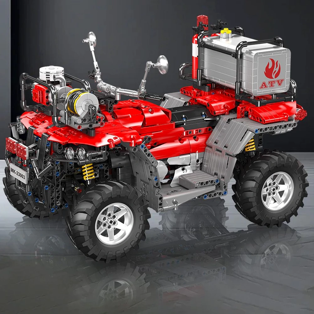 MouldKing 23003 ATV Firefighting Vehicle Technic