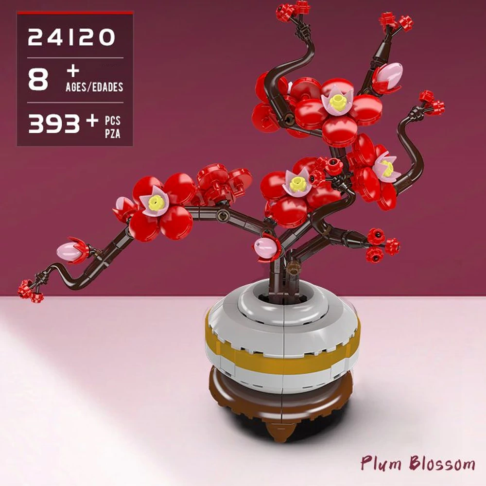 MouldKing 24120 Plum Blossom Creator Expert