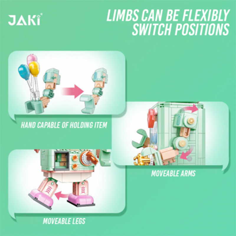 JAKI JK8218 Cashapon Machine Robot Creator