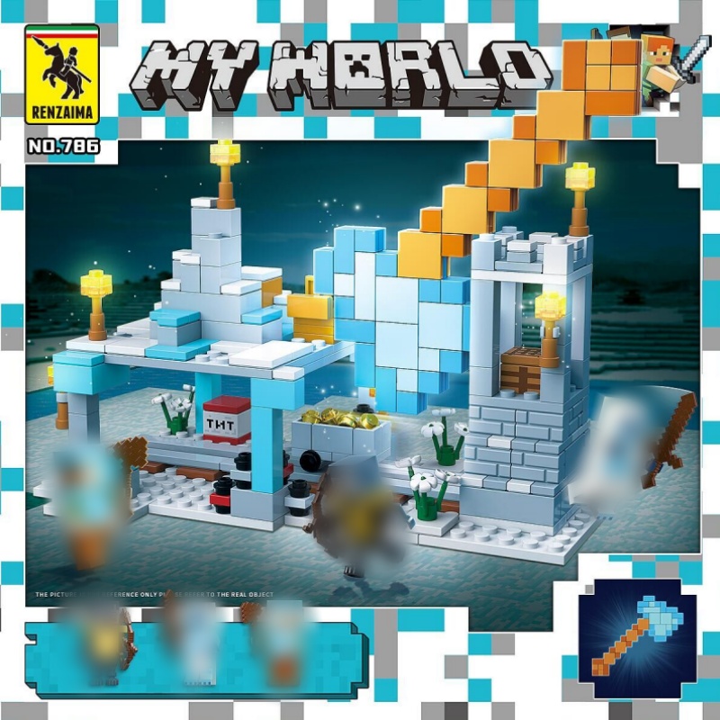 [Sale] Quanguan 786 Minecraft Weapon Scene Movie & Game