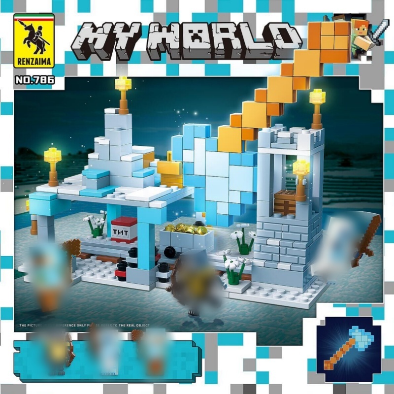 [Deal] Quanguan 786 Minecraft Weapon Scene Movie & Game